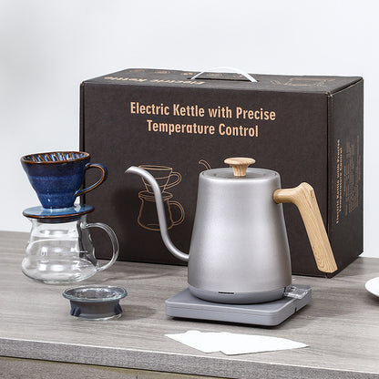 Carefully Selected Electric Kettle for Home Use, Suitable for Making Tea, with a Long Spout, Temperature Control, Hand-Pour Kettle, Integrated Insulation, Constant Temperature Electric Kettle