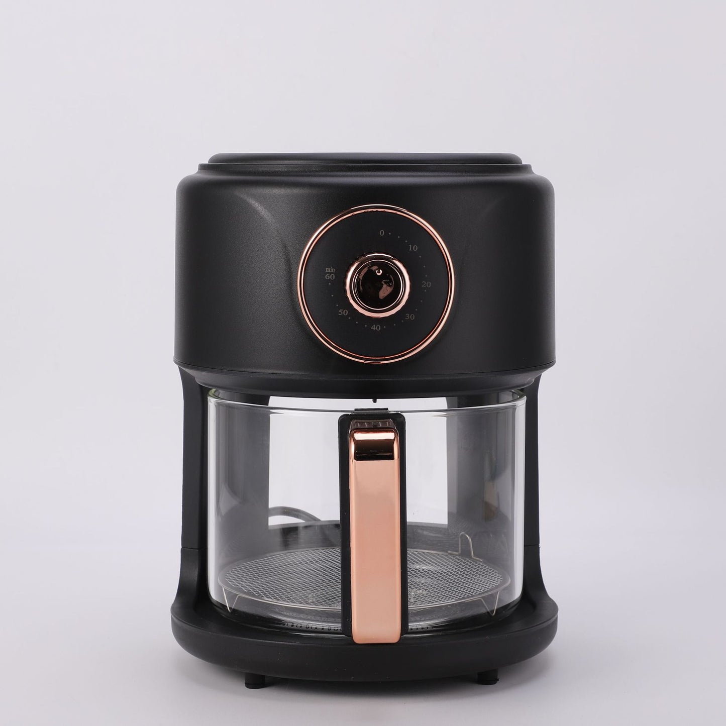Cross-Border Platform Specializes in Amazon's Best-Selling Household Color Screen Visual 6L Multi-Functional Glass Air Fryer 22