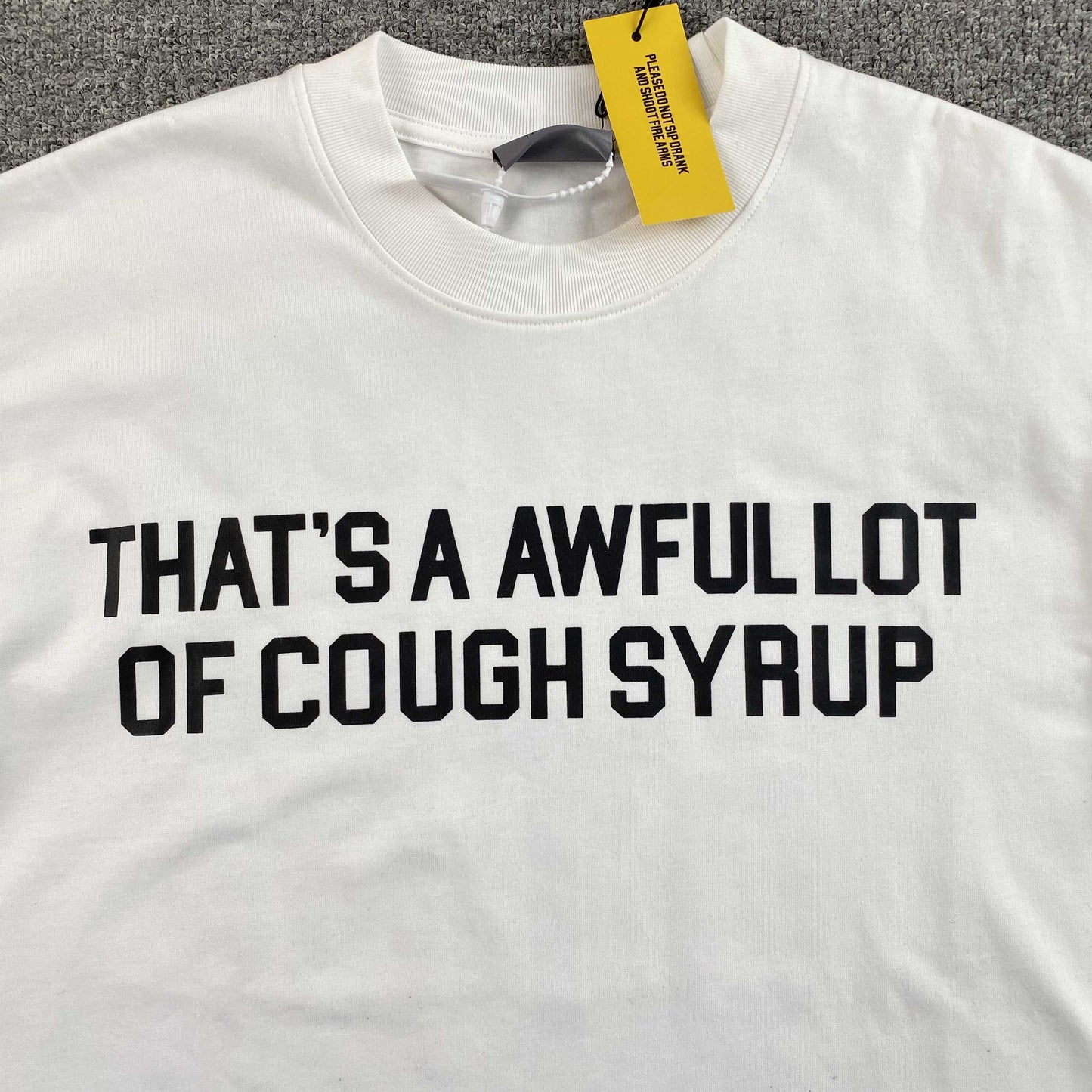 That's A Awful Lot of Cough Syrup