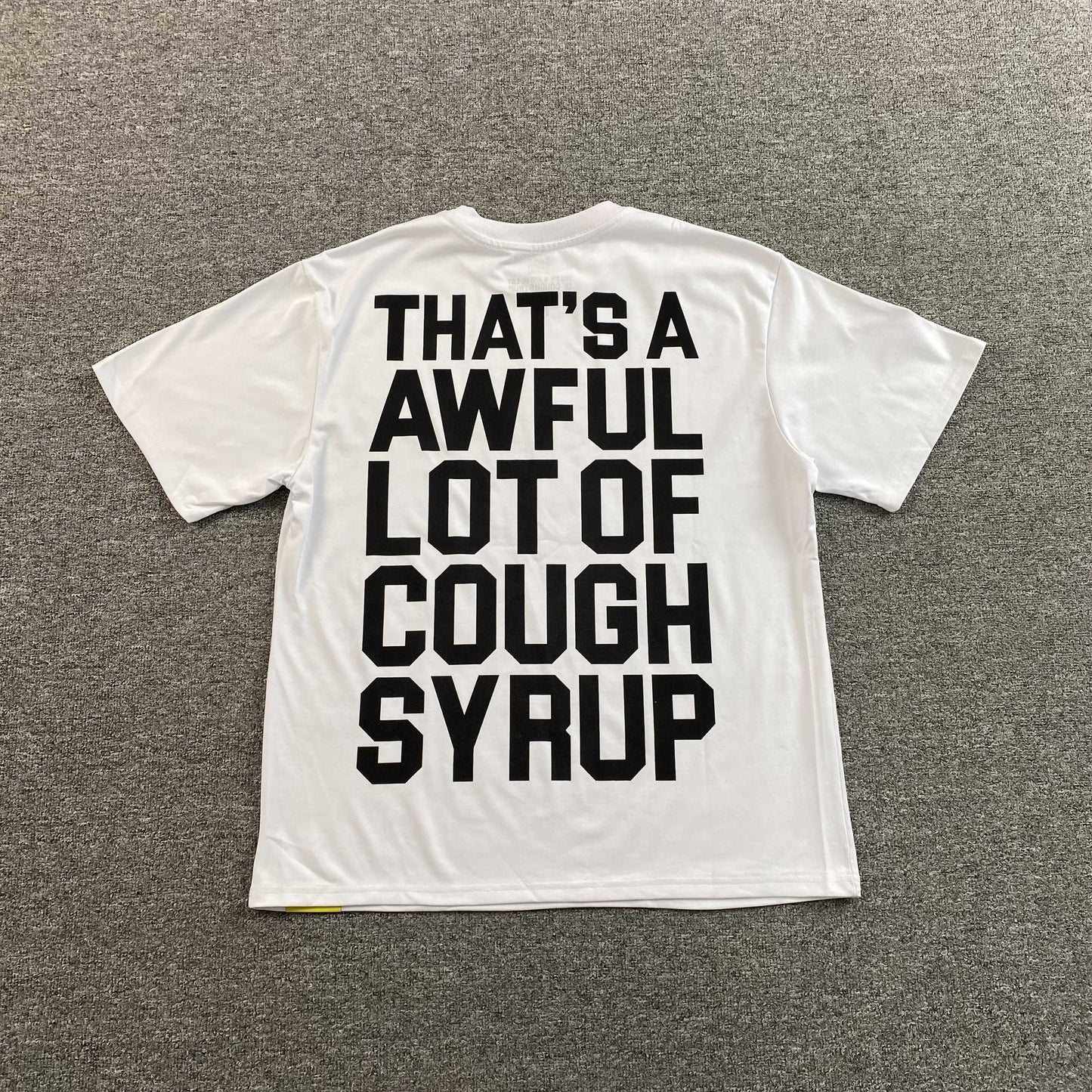 That's A Awful Lot of Cough Syrup