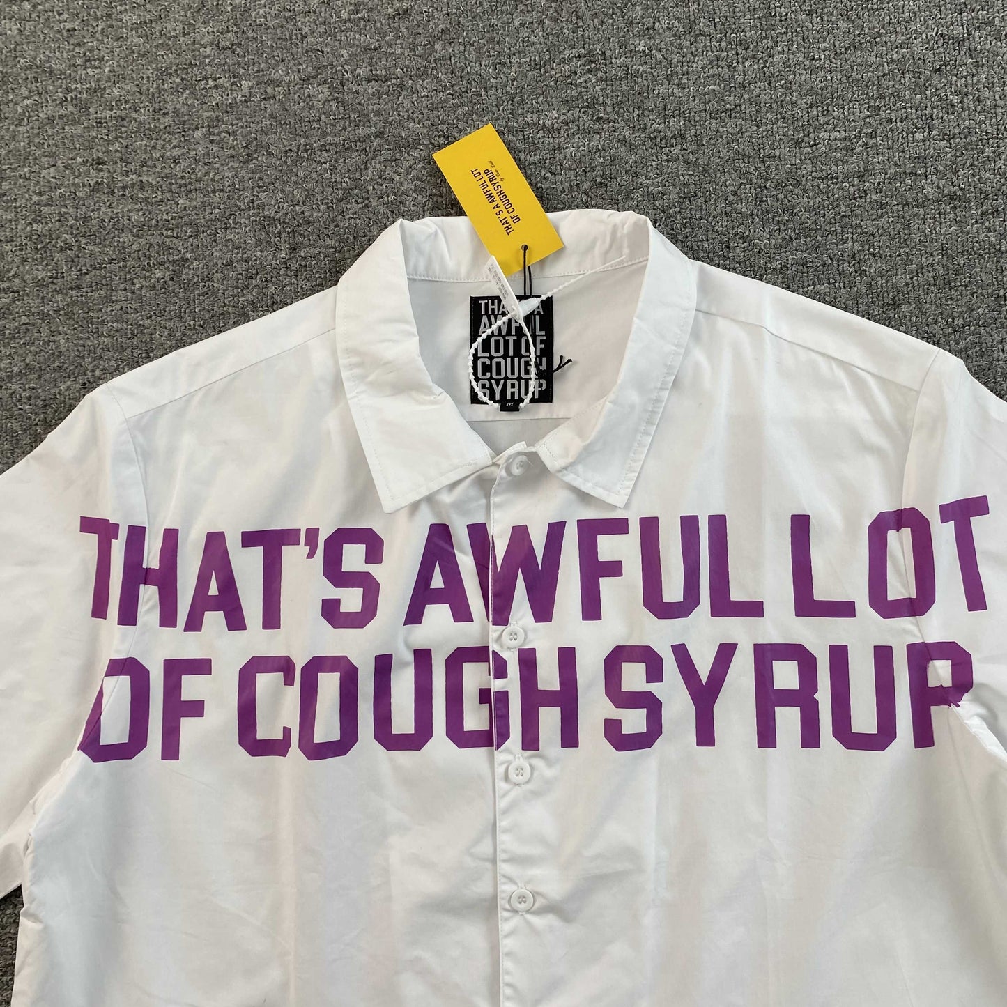 That's A Awful Lot of Cough Syrup