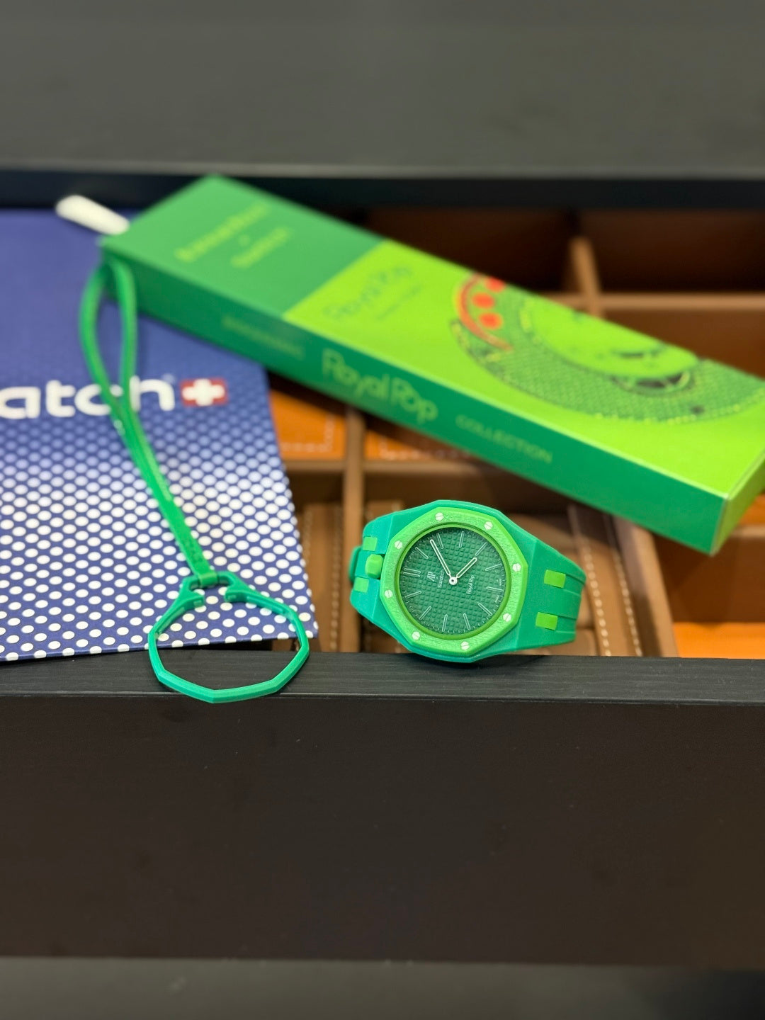 Swatch x AP Royal Pop