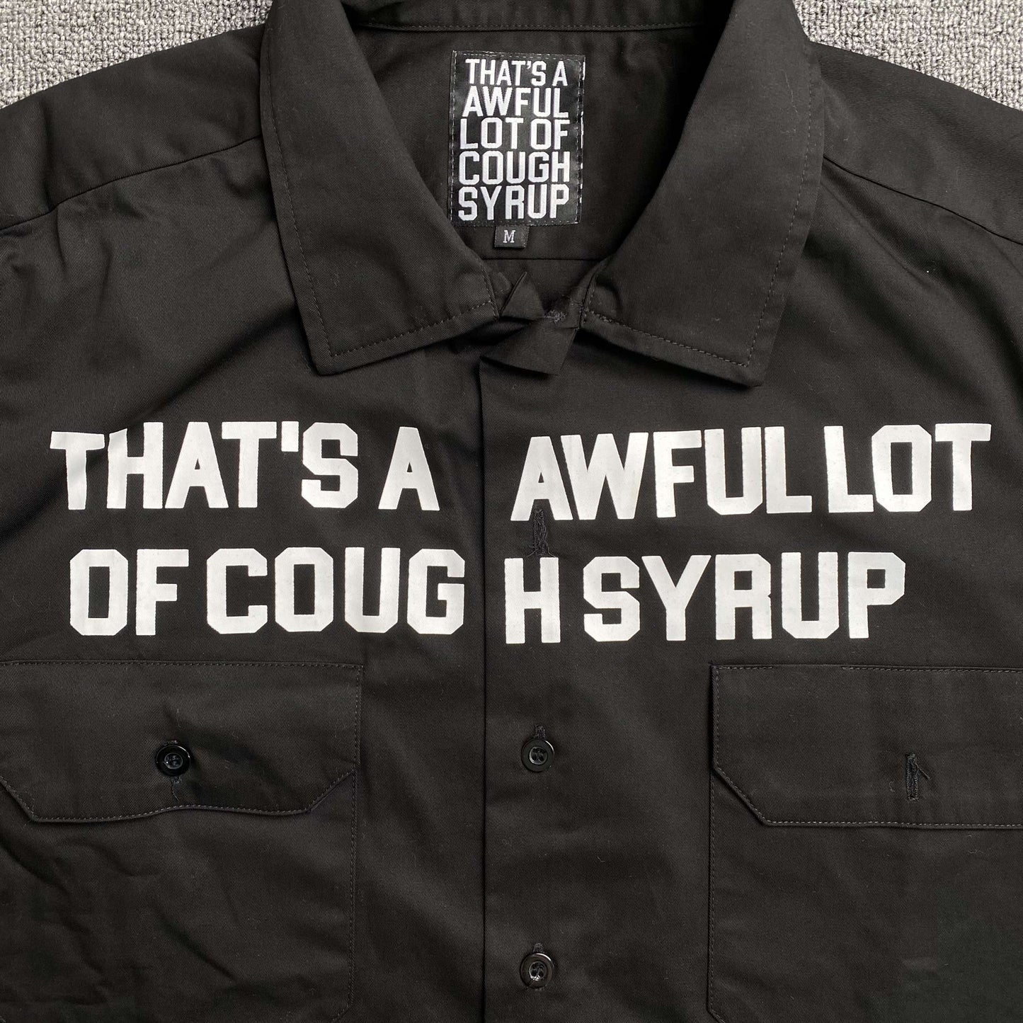 That's A Awful Lot of Cough Syrup
