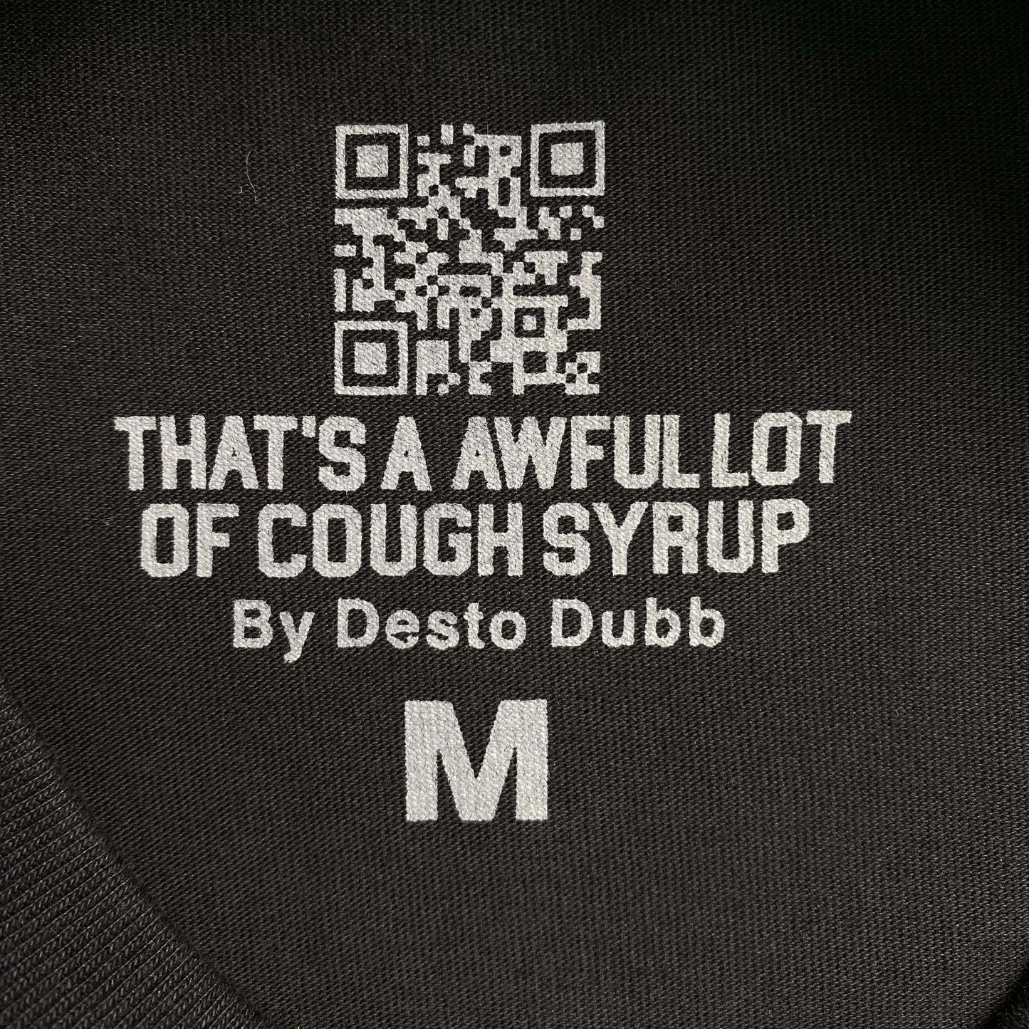 That's A Awful Lot of Cough Syrup