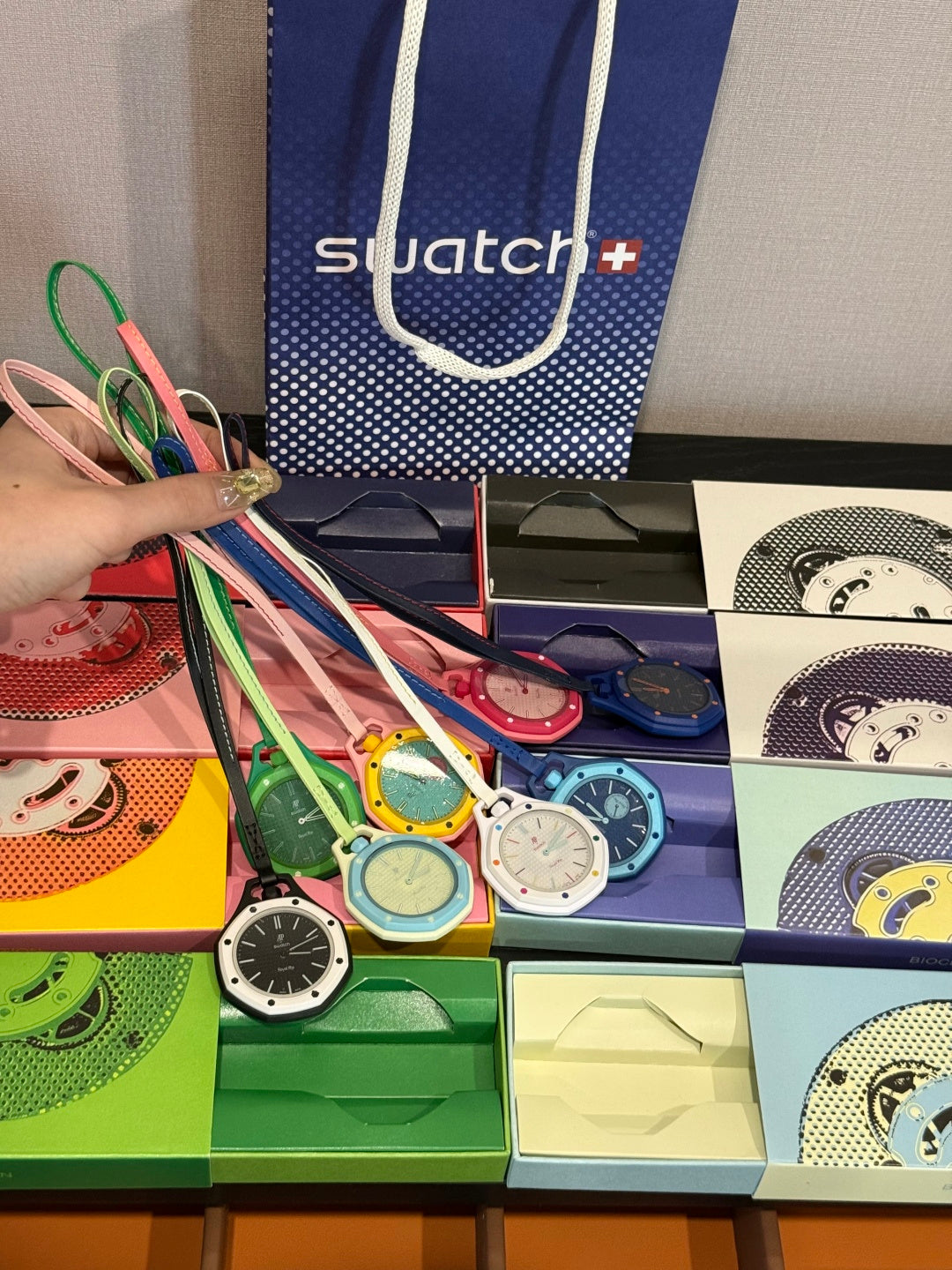 Swatch x AP Royal Pop