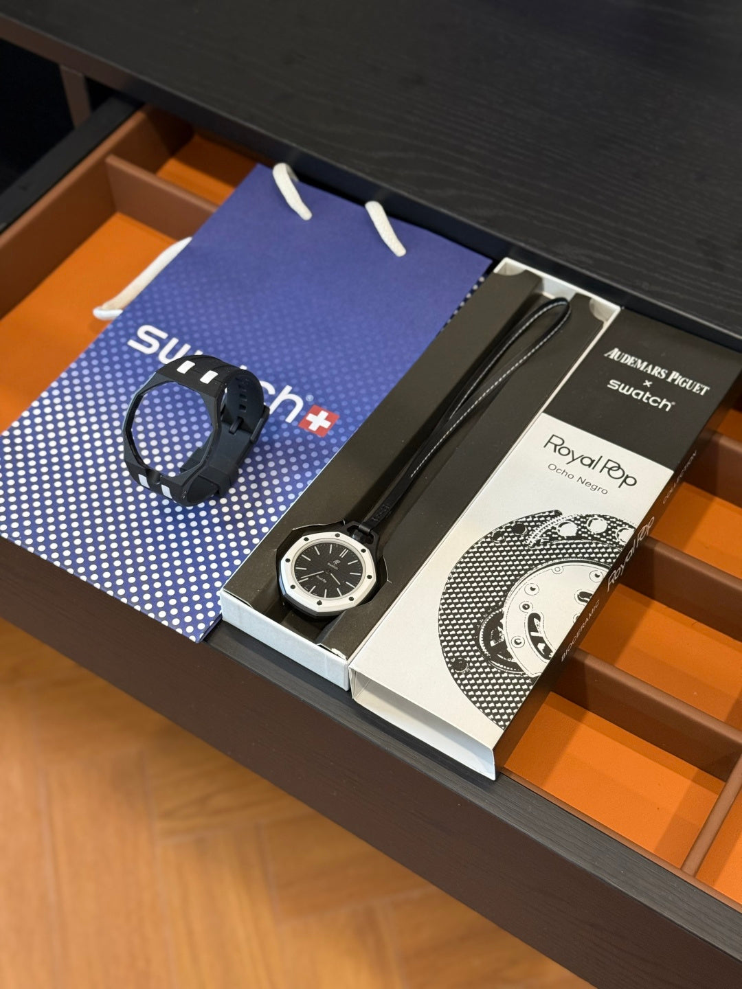 Swatch x AP Royal Pop