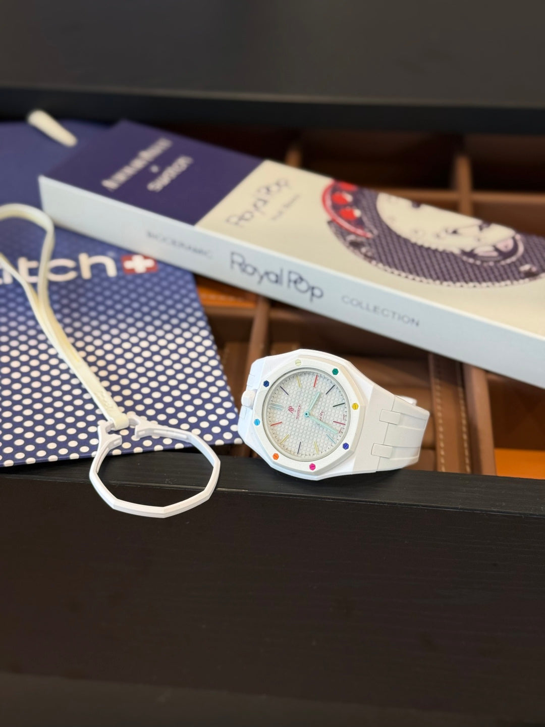 Swatch x AP Royal Pop