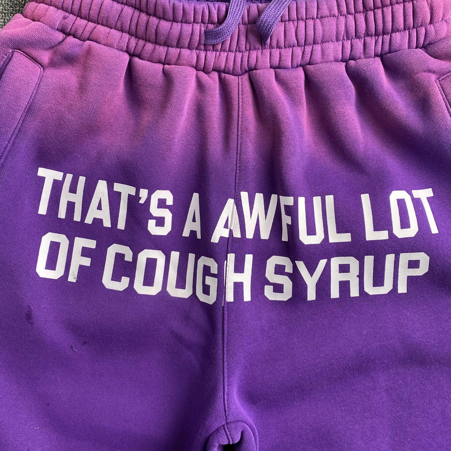 That's A Awful Lot of Cough Syrup