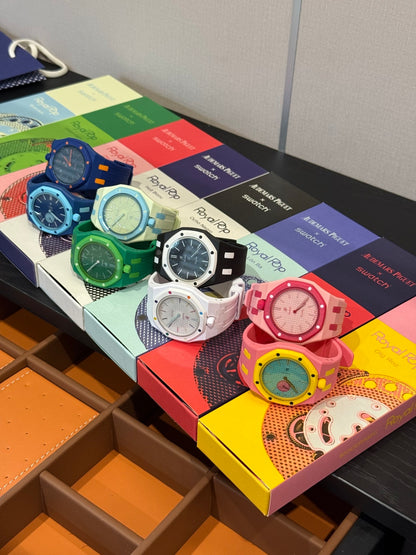 Swatch x AP Royal Pop