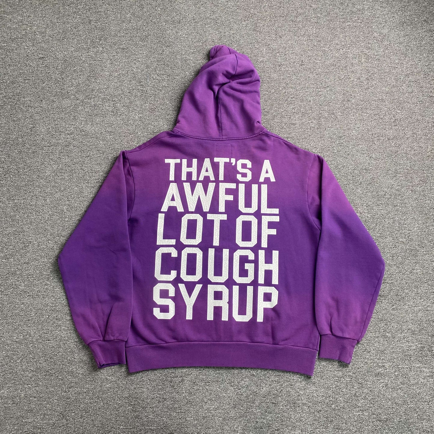 That's A Awful Lot of Cough Syrup