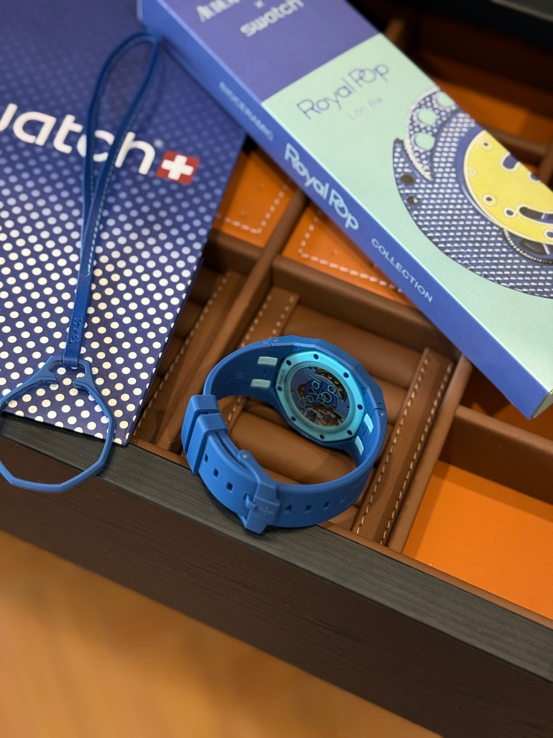 Swatch x AP Royal Pop