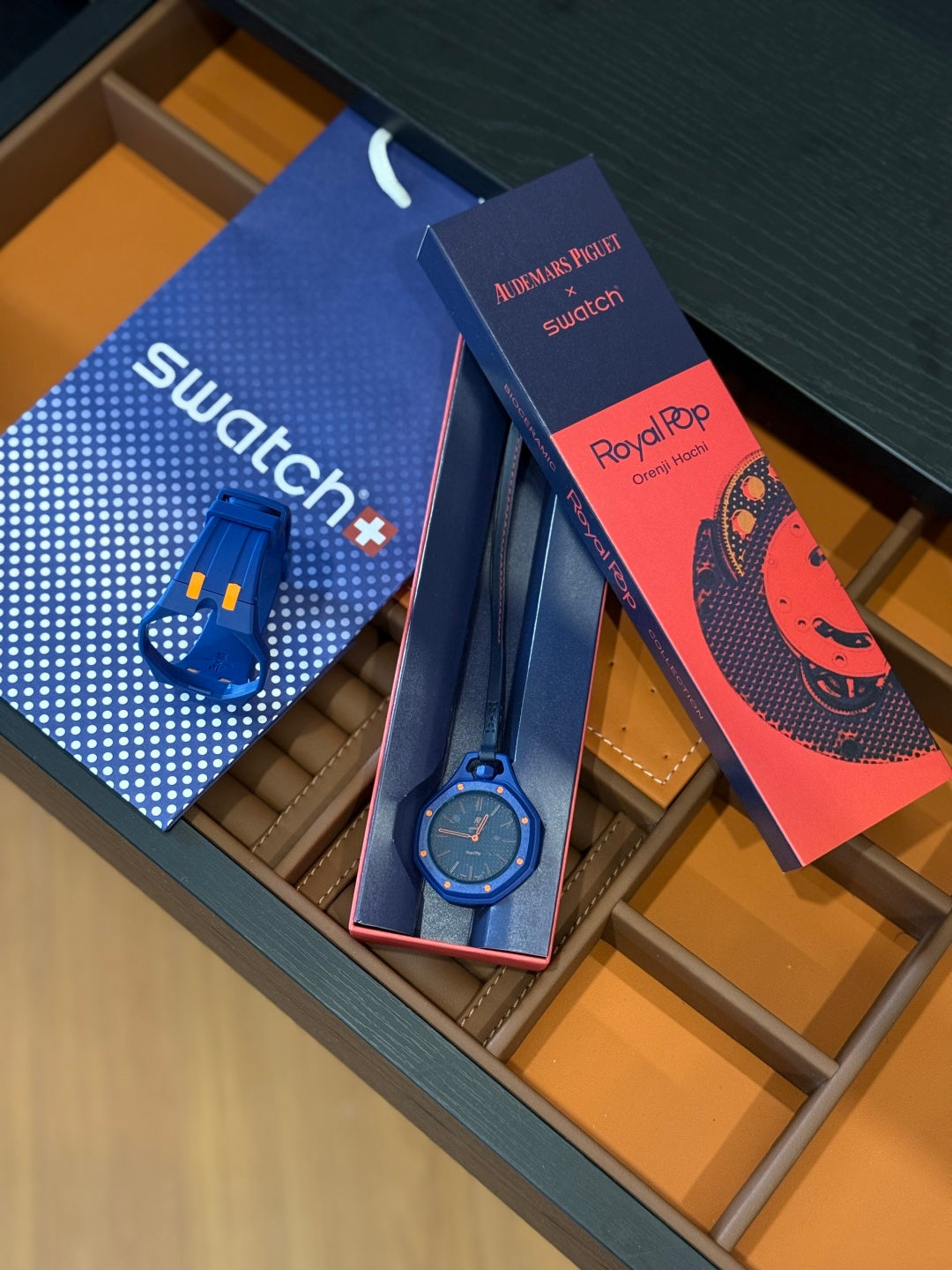 Swatch x AP Royal Pop