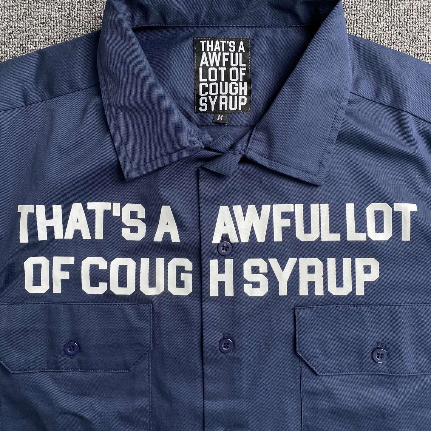 That's A Awful Lot of Cough Syrup