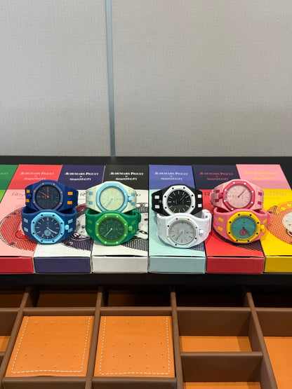 Swatch x AP Royal Pop