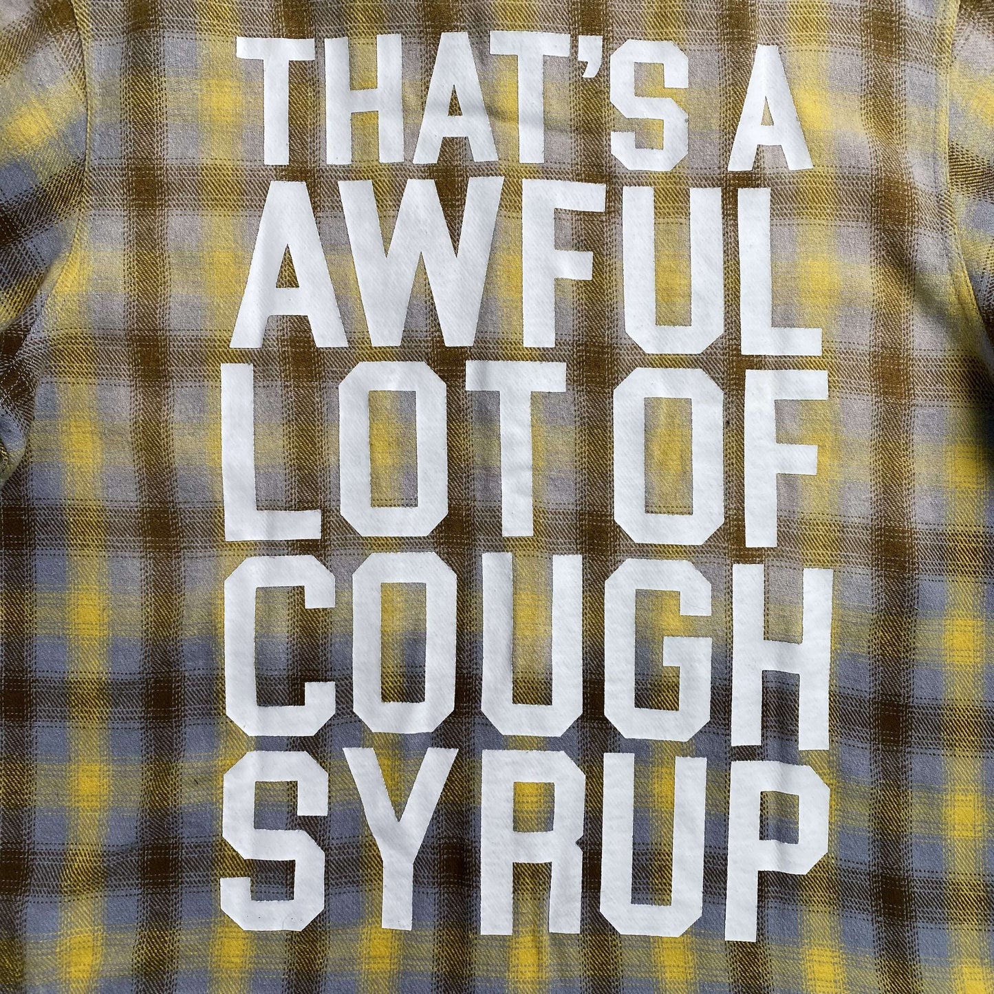 That's A Awful Lot of Cough Syrup