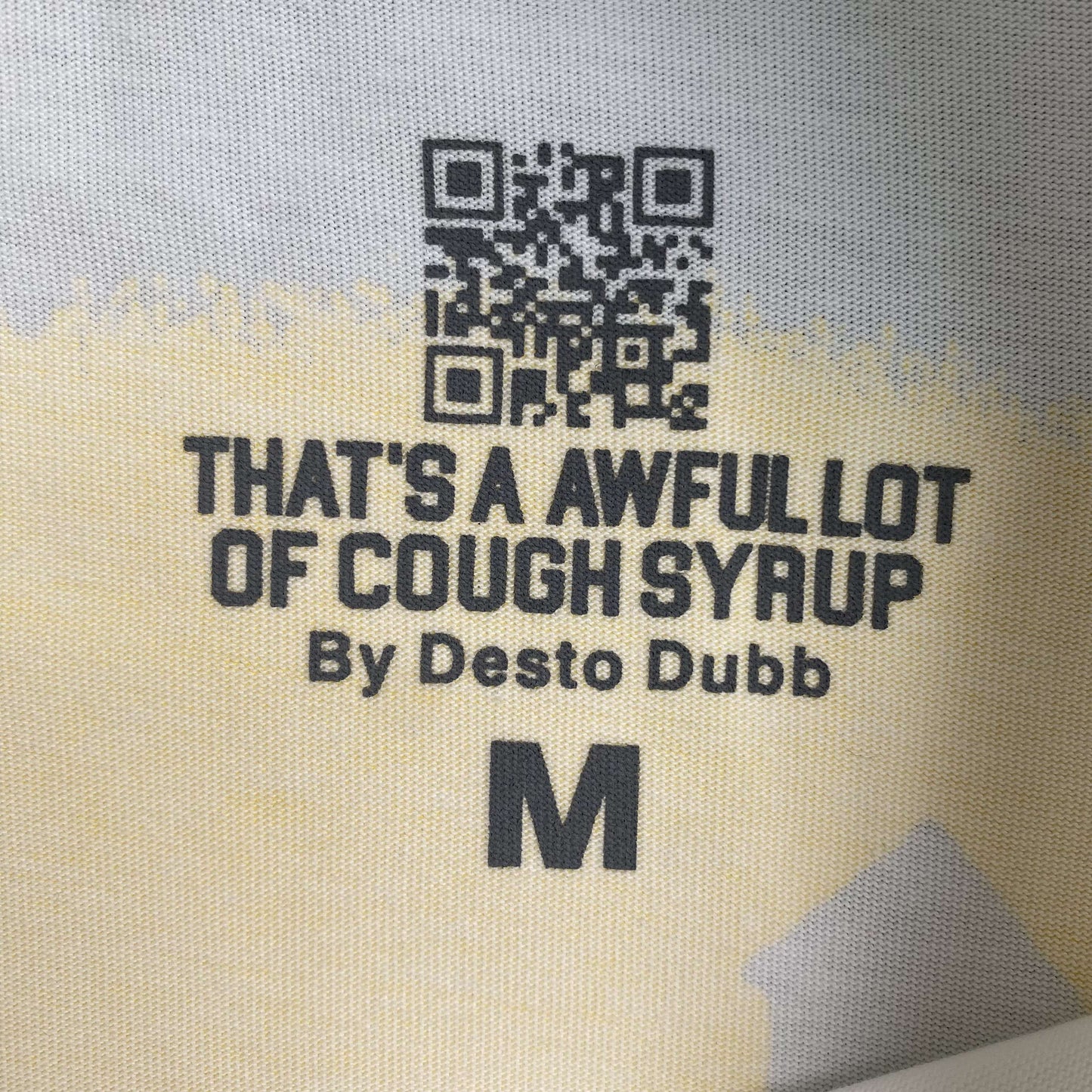 That's A Awful Lot of Cough Syrup