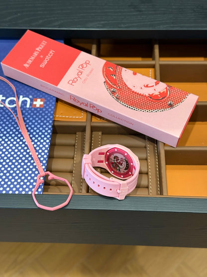 Swatch x AP Royal Pop