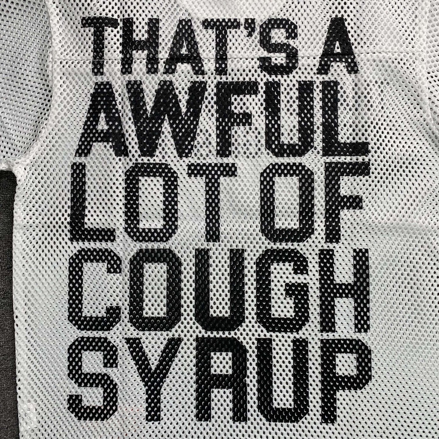 That's A Awful Lot of Cough Syrup