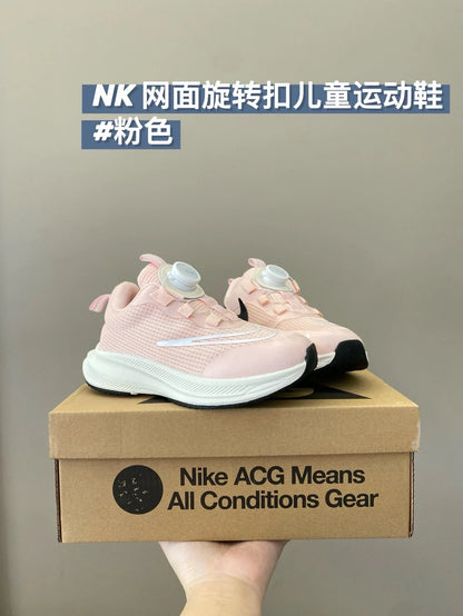（26-37）N克答勾网面旋转纽扣儿童运动鞋新款童鞋A228 收藏