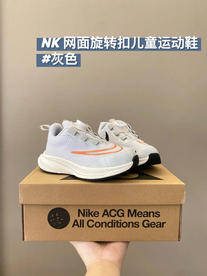 （26-37）N克答勾网面旋转纽扣儿童运动鞋新款童鞋A228 收藏