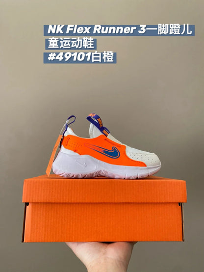 （24-37）N家K Flex runner3一脚蹬儿童运动鞋新款童鞋A320 收藏
