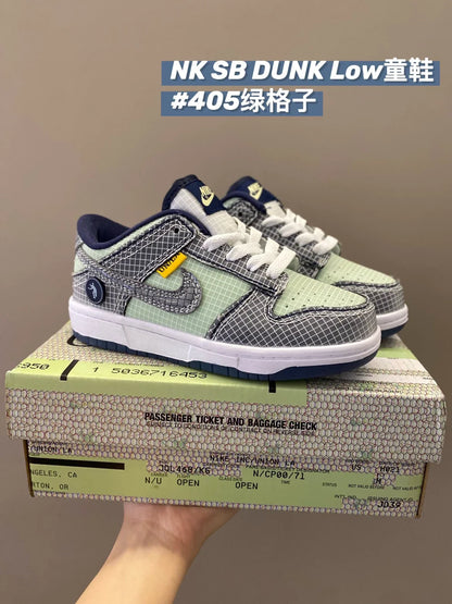 （链接一）经典拼色系带D系列儿童板鞋新款童鞋897 收藏