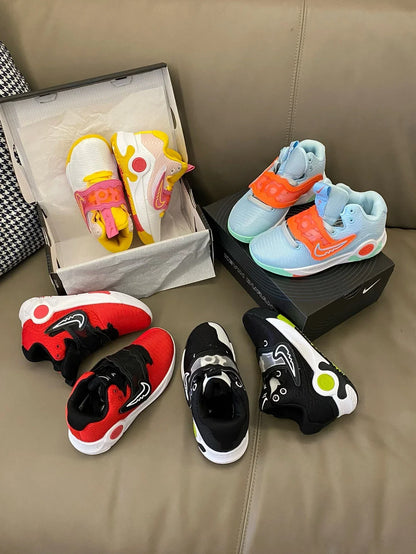 （28-39）N克KD Trey 5X魔术贴系带实战儿童篮球鞋运动鞋新款童鞋A221 收藏