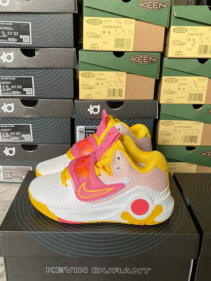 （28-39）N克KD Trey 5X魔术贴系带实战儿童篮球鞋运动鞋新款童鞋A221 收藏