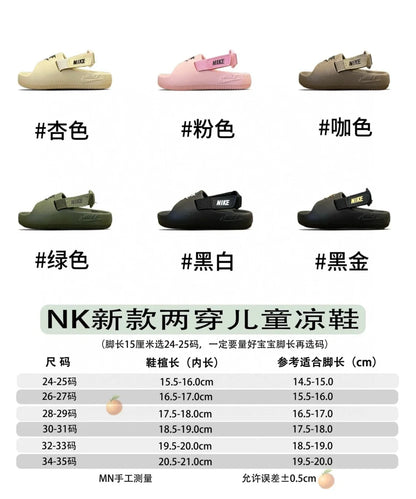 （24-35）N家新款两穿舒适儿童凉鞋夏季童鞋LXA114 收藏